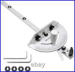 71143 Deluxe Miter Gauge for Table Saw Miter Guide with 120 Angle