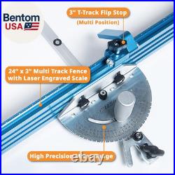 71391 Table Saw Precision Miter Gauge System With 27 Angle Stops and 3/4X 3/8T-S