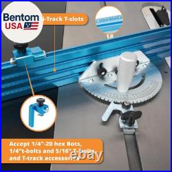 71391 Table Saw Precision Miter Gauge System With 27 Angle Stops and 3/4X 3/8T-S