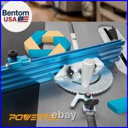 71391 Table Saw Precision Miter Gauge System With 27 Angle Stops and 3/4X 3/8T-S