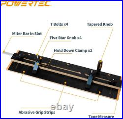 71395 Taper/Straight Line Jig for Table Saws with 3/4 Wide by 3/8 Deep Miter S