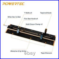 71395 for Table Saws with 3/4 Wide by 3/8 Deep Miter Taper/Straight Line Jig