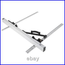 800mm Table Saw Fence Set Black Silver Aluminum Alloy For Woodworking Circular S