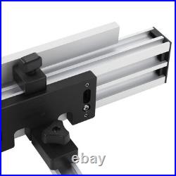 800mm Table Saw Fence Set Black Silver Aluminum Alloy For Woodworking Circular S