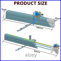 850mm 70 Angle Miter Gauge Jiont Jig Track Stop Table Saw Router Miter Gauge Saw