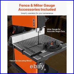 9 Inch Woodworking Benchtop Band Saw, 1/ 2 HP, 3.5 Cut Height, 11.8x11.8
