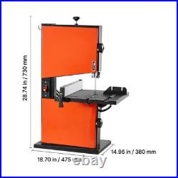 9 Inch Woodworking Benchtop Band Saw, 1/ 2 HP, 3.5 Cut Height, 11.8x11.8