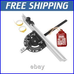 Adjustable Miter Gauge with 13 Stop Holes & Measuring Tapes for Woodworking