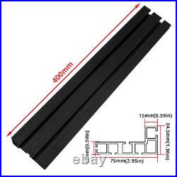 Aluminium Profile Fence 300-800mm Miter Track DIY Tool Sliding T-Slot Table Saw