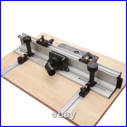 Aluminium Profile Router Table Fence System with Sliding Brackets, 700mm