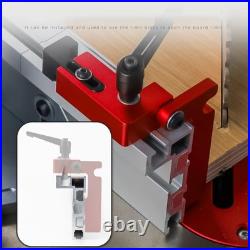 Aluminum 75mm Telescoping Router Fence T-Track Table Saw Woodworking Slot Track Aluminum 75mm Telescoping Router Fence T-Track Table Saw Woodworking Slot Track