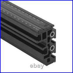 Aluminum Alloy Miter Fence Extension Support Woodworking Table Saw Miter Ga Fit