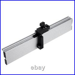 Aluminum Alloy Table Saw Miter Gauge Fence with Track Stop for Miter Gauge