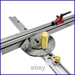 Aluminum Profile Fence T-Slot Sliding Bracket Connector Router Saw Table Miter