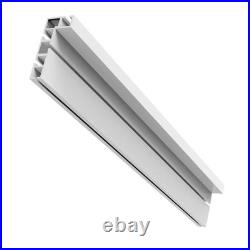 Aluminum T Track Fence 600mm Sliding Brackets Woodworking Router Saw Table Bench