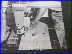 Auxiliary Molding, Miter, Shaper Fence System for Radial Arm Saws Craftsman
