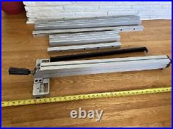 BXW183702 fence kit for W1837 Shop Fox table saw Excellent condition