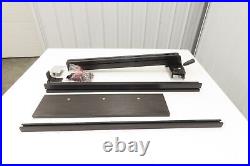 Band Saw Fence Kit 34 Rail 28 Fence Black Aluminum Missing Parts