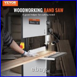 Band Saw with Stand, 9.65-Inch, 560&1100 RPM Two-Speed Benchtop Bandsaw, 370W 1/