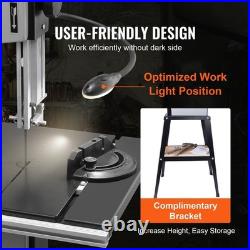 Band Saw with Stand, 9.65-Inch, 560&1100 RPM Two-Speed Benchtop Bandsaw, 370W 1/