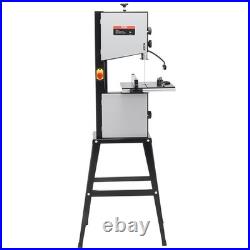 Band Saw with Stand, 9.65-Inch, 560&1100 RPM Two-Speed Benchtop Bandsaw, 370W 1/