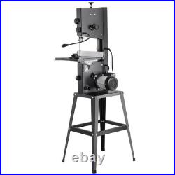 Band Saw with Stand, 9.65-Inch, 560&1100 RPM Two-Speed Benchtop Bandsaw, 370W 1/