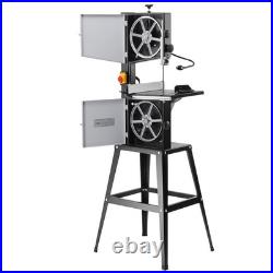 Band Saw with Stand, 9.65-Inch, 560&1100 RPM Two-Speed Benchtop Bandsaw, 370W 1/