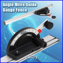 Bandsaw Cut Angle Mitre Guide Gauge Fence For Router Table Saw Woodworking Tool