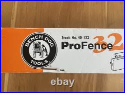Bench Dog Router Table Fence NOS NEW Unopened Box Pro Fence 32, 32