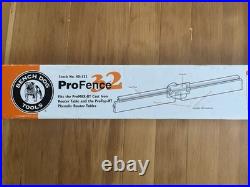 Bench Dog Router Table Fence NOS NEW Unopened Box Pro Fence 32, 32