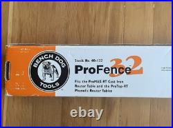 Bench Dog Router Table Fence NOS NEW Unopened Box Pro Fence 32, 32