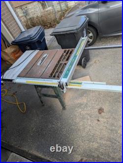 Cabinet makers 10 table saw with 4' Aline a Rip Fence