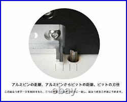 CarAngels miter gauge fence private parts set next gauge Hozotsugi gauge cut rul