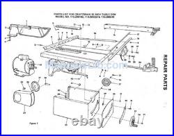 Craftsman 10 113. Table Saw Twist & Lock Rip Fence Assembly For 27 Table Top Craftsman 10 113. Table Saw Twist & Lock Rip Fence Assembly For 27 Table Top