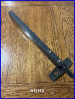 Craftsman 10 Table Saw 113 Direct Drive 20 Deep TWIST Lock Fence Exc Cond