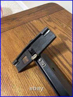 Craftsman 10 Table Saw 113 Direct Drive 20 Deep TWIST Lock Fence Exc Cond