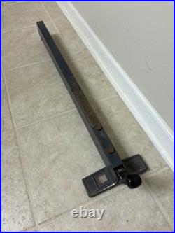 Craftsman 10 Table Saw 113 Model 27 Deep CAM Lock Fence Good Shape Clean