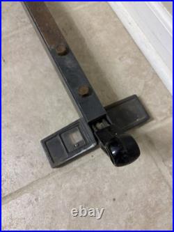 Craftsman 10 Table Saw 113 Model 27 Deep CAM Lock Fence Good Shape Clean