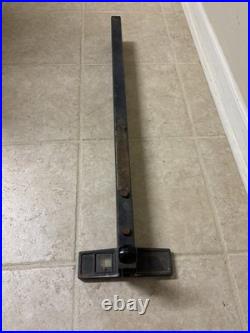 Craftsman 10 Table Saw 113 Model 27 Deep CAM Lock Fence Good Shape Clean