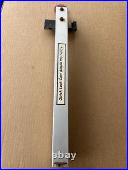 Craftsman 10 Table Saw 137 Series Rip Fence