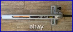 Craftsman 10 Table Saw Align-A-Rip XRC rip fence with Micro Gear