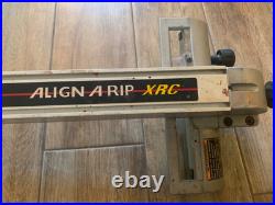 Craftsman 10 Table Saw Align-A-Rip XRC rip fence with Micro Gear