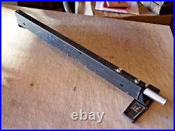 Craftsman 10 Table Saw FENCE, Fits Most 113. 27 table L shaped guide rails