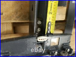 Craftsman 10 Table Saw Fence Geared Adj for 27 table Incl. Mtg HWD