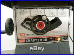 Craftsman 10 Table Saw Front Fence Rail