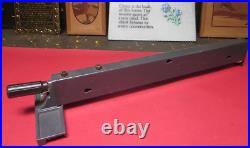 Craftsman 10-in. Table saw 113. Parts fence for 20 in. Table