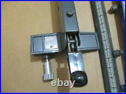 Craftsman 113.298843 10 Table Saw Cam Lock Rip Fence WithMicro-Adjust & Bars