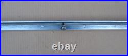 Craftsman 113. 29950 12 Table Saw Geared Fence Rail 62082 With Mounting Hardware Craftsman 113. 29950 12 Table Saw Geared Fence Rail 62082 With Mounting Hardware