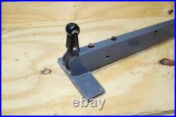 Craftsman 113 Series 10 Table Saw RIP FENCE, GUIDE RAILS & HARDWARE 27 X 12