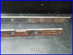 Craftsman 113 Series Table Saw Fence Guide Bar Rails Front & Back withFasteners